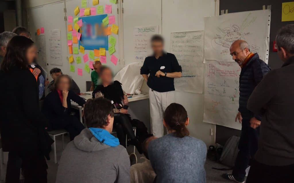 Animation d'un atelier d'élaboration collective d'un stratégie